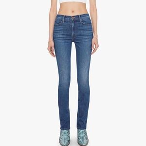 NWT Mother The Rascal Skimp Jeans in Shine On